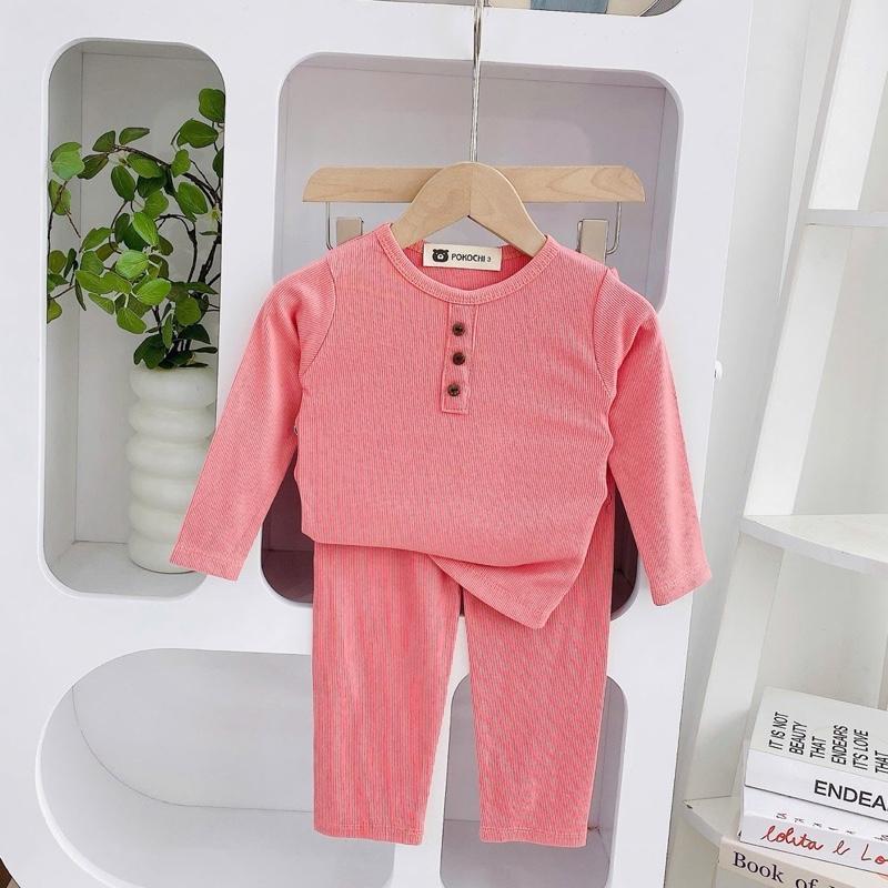 Cotton Terno Longsleeve and Pajama sleepwear set for 1-5 years old