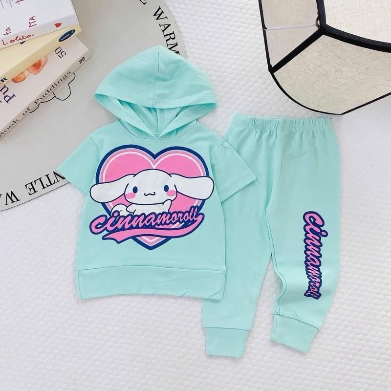 Hoodie and Pants Cotton Terno Set for 1-5 years old