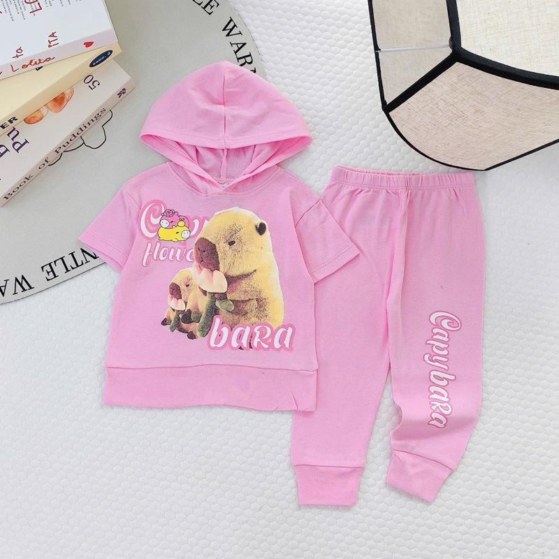 Hoodie and Pants Cotton Terno Set for 1-5 years old