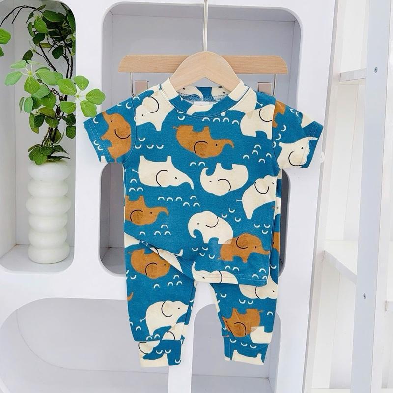 Cotton Terno Tshirt and Pajama sleepwear Set for 1-5 years old