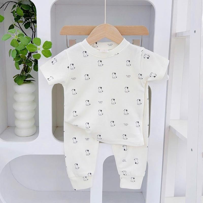 Cotton Terno Tshirt and Pajama sleepwear Set for 1-5 years old