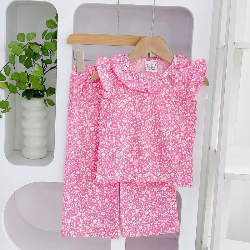 OOTD Cotton Terno Top and wide-leg set for 1-5 years old