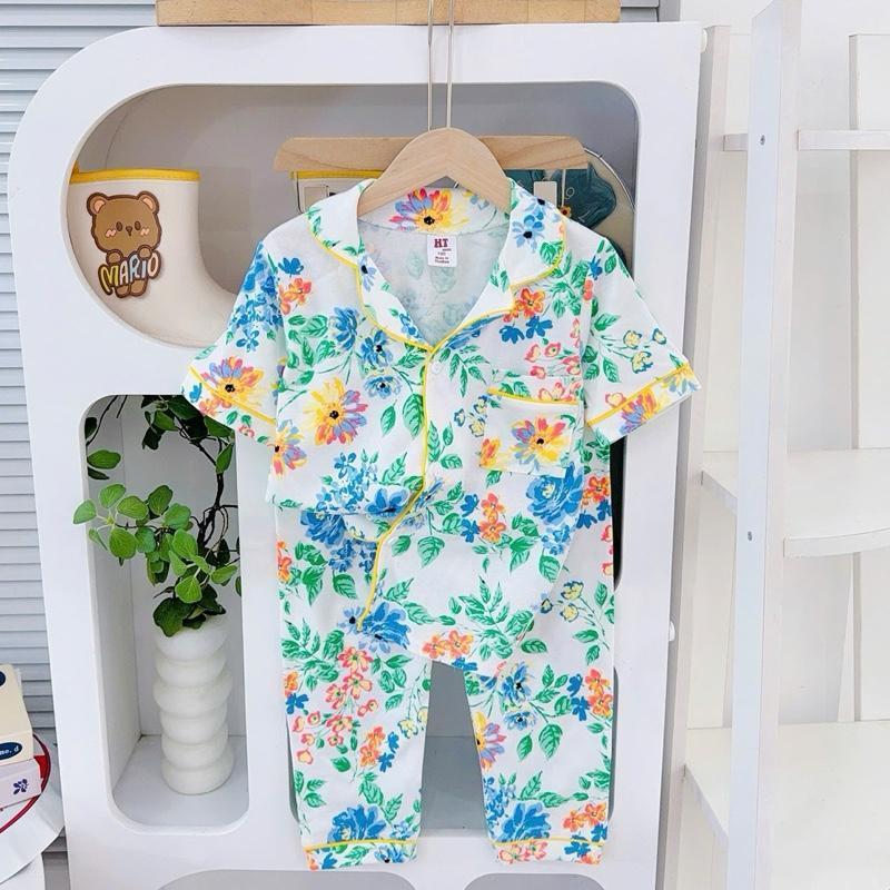 Cotton Terno Polo and pajama sleepwear set for 6-10 years old II