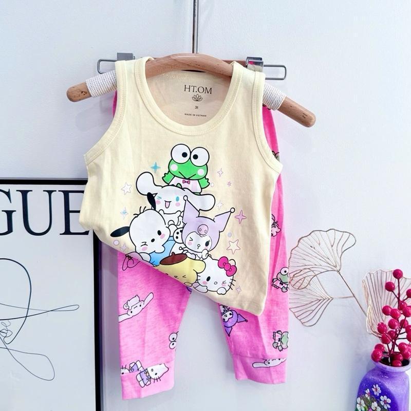 Colored Cotton Terno Sando and Pajama sleepwear set for 1-5 years old