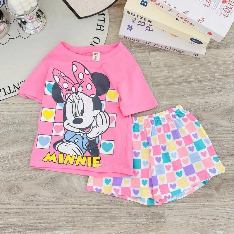 Cotton Terno Tshirt and Shorts OOTD set for 1-5 years old