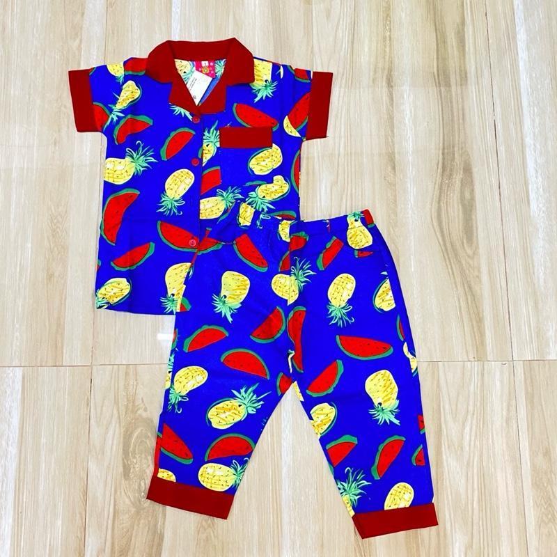 Polo and Pajama sleepwear set for 1-8 years old