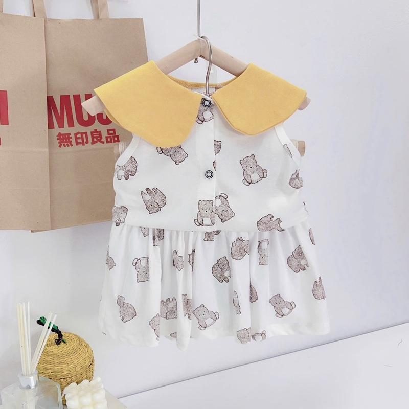 Cotton Top & Skort Set for 1-5 years old