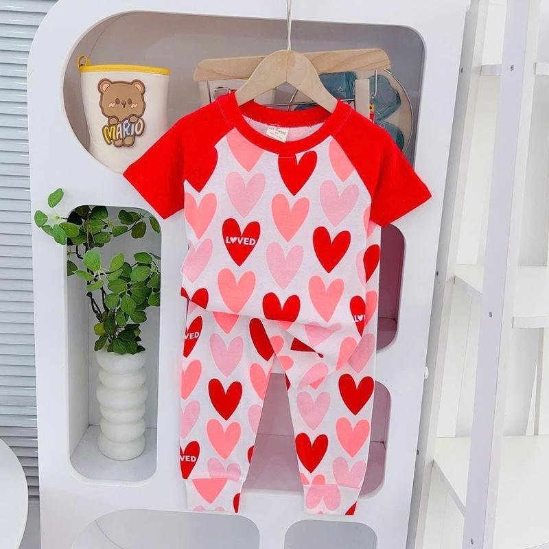 Cotton Terno T-Shirt and Pajama Sleepwear Set for 6-10 years old