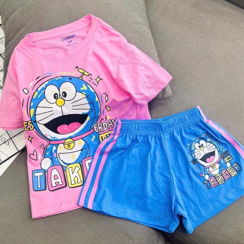 Premium Cotton terno character Tshirt and shorts set for 1-10 Years Old