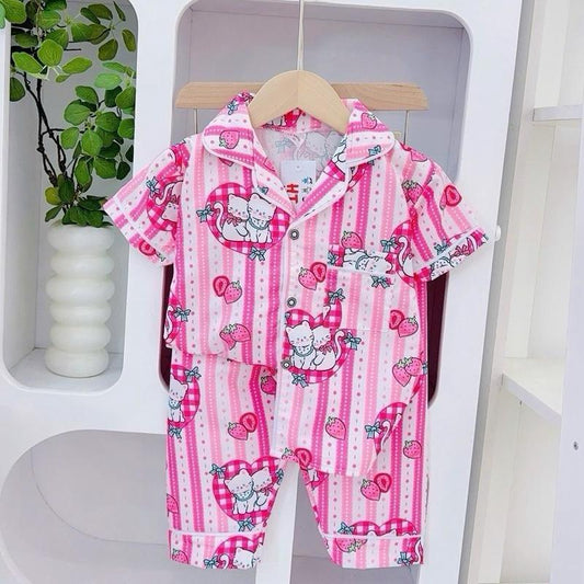 HT Terno Polo and Pajama sleepwear set for 1-10 Years Old