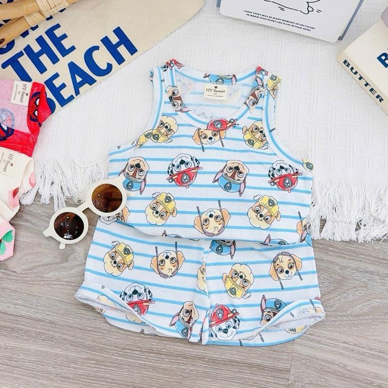 Cotton Terno Sando and Shorts set for kids 1-5 years old III