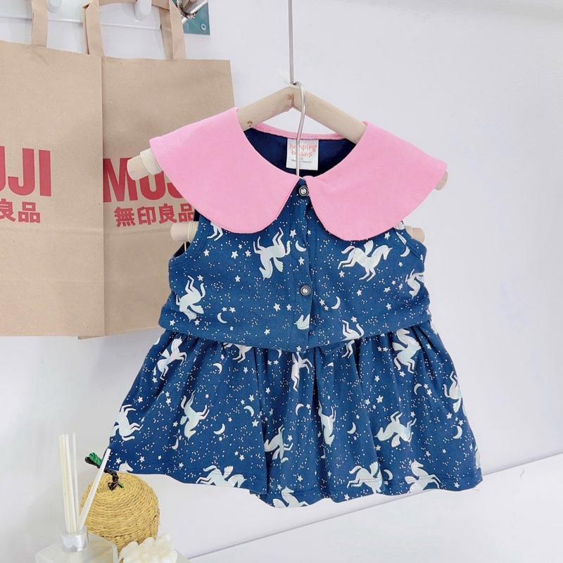Cotton Top & Skort Set for 1-5 years old