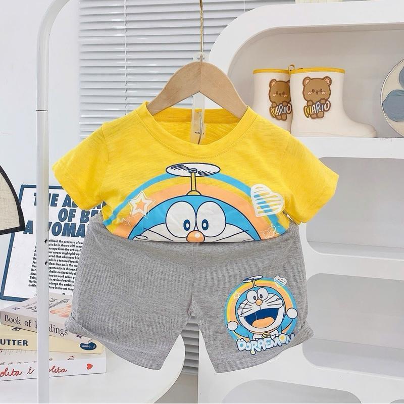 Cotton Terno Tshirt and Shorts OOTD set for 1-5 years old II