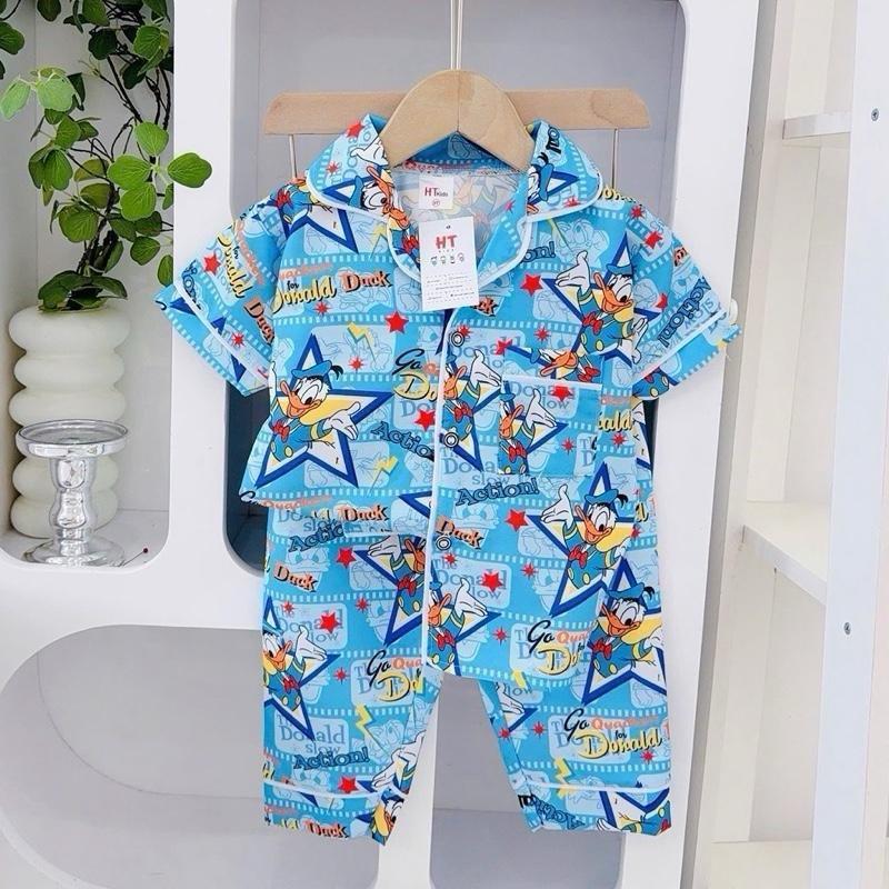 HT Terno Polo and Pajama Sleepwear Set 1-10 Years Old