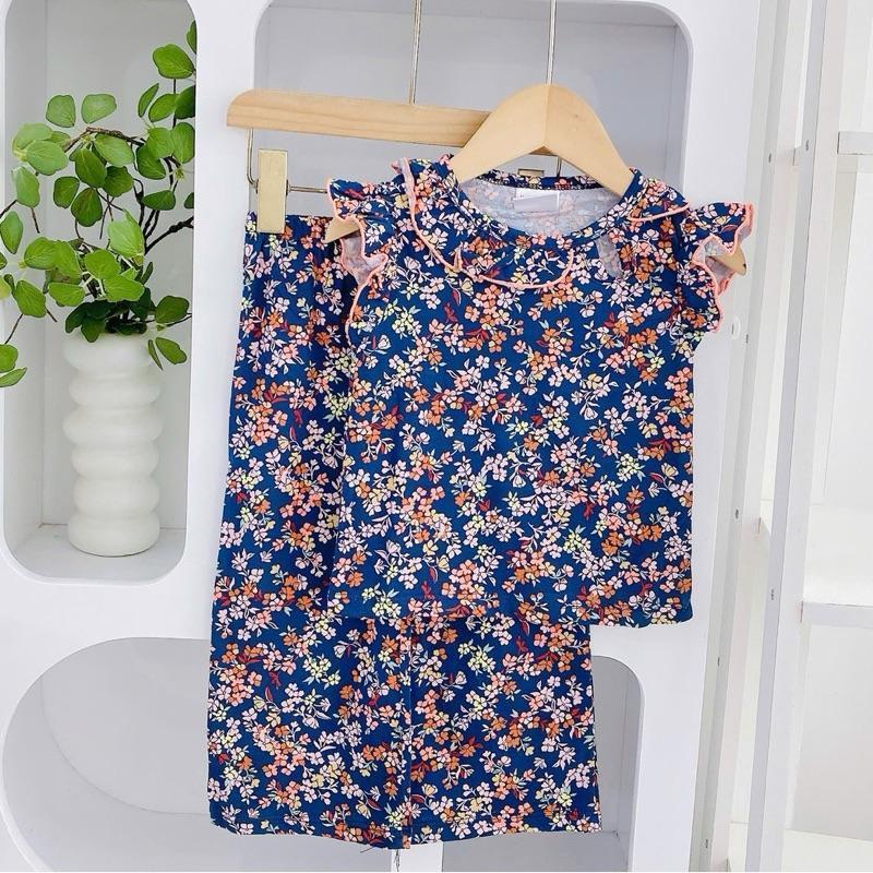 OOTD Cotton Terno Top and wide-leg set for 1-5 years old