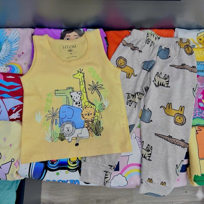 Colored Cotton Terno Sando and Pajama sleepwear set for 1-5 years old