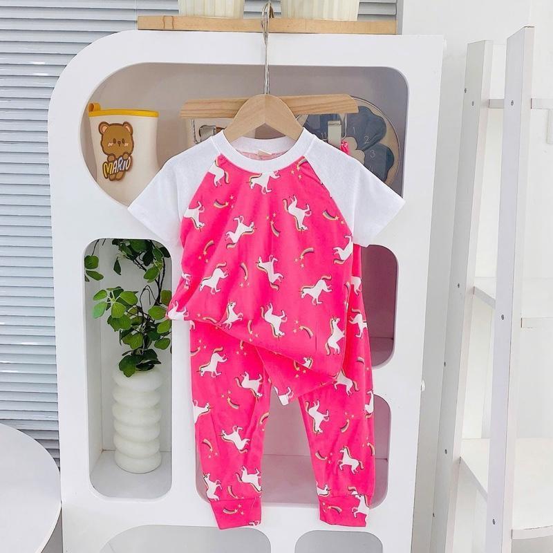 Cotton Terno T-Shirt and Pajama Sleepwear Set for 6-10 years old