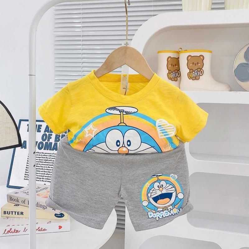 Cotton Terno Tshirt and Shorts OOTD set for 1-5 years old II