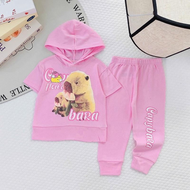 Hoodie and Pants Cotton Terno Set for 1-5 years old
