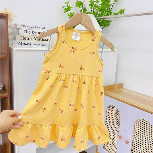 Cotton Dress for kids 1-6 years old
