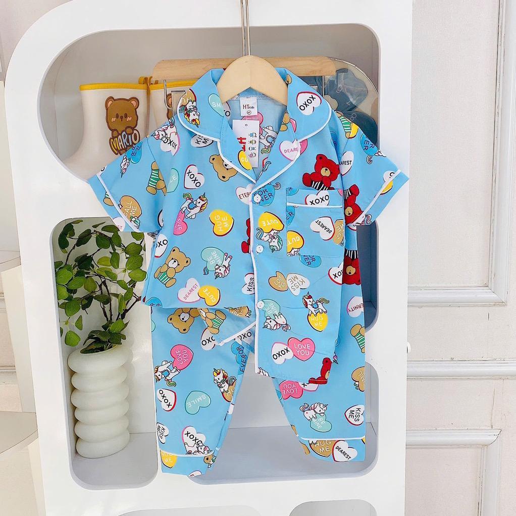 HT Terno Polo and Pajama sleepwear set for 1-10 Years Old II