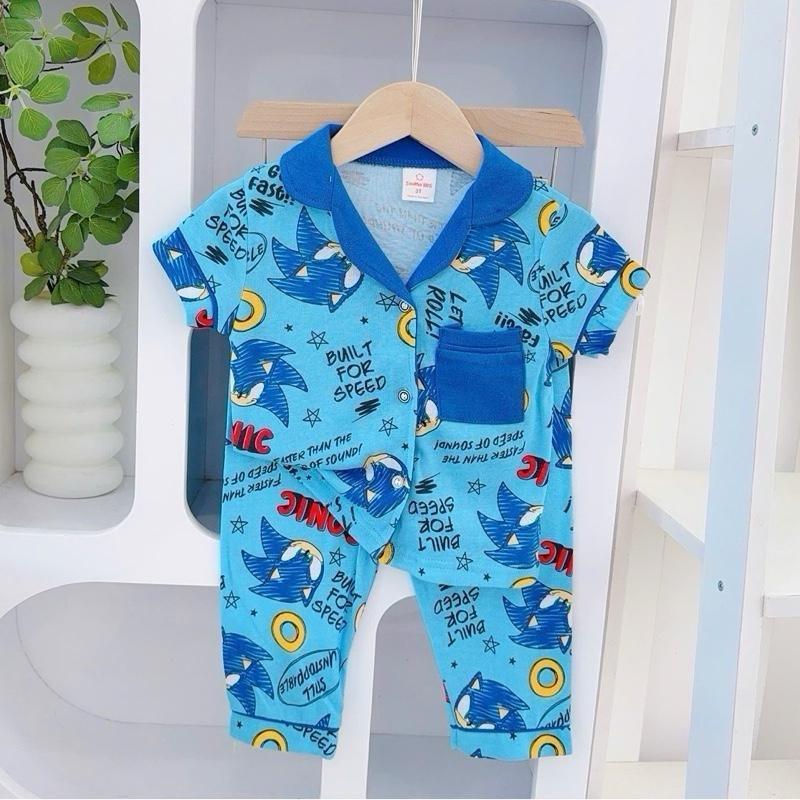 Cotton Terno Polo and pajama set for 1-5 years old