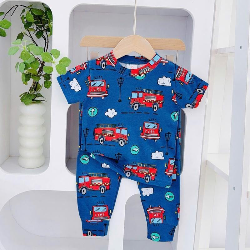 Cotton Terno Tshirt and Pajama sleepwear Set for 1-5 years old
