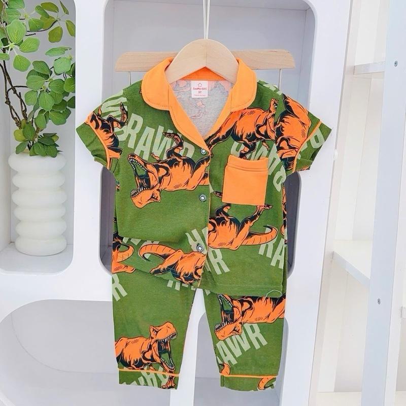 Cotton Terno Polo and pajama set for 1-5 years old