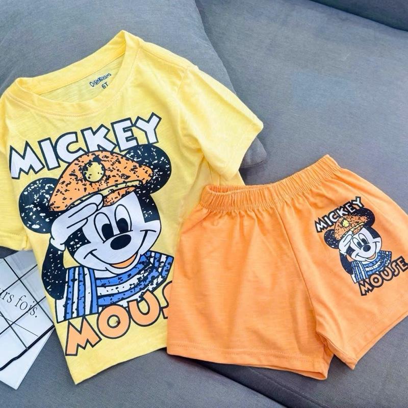 Premium Cotton terno character Tshirt and shorts set for 1-10 Years Old