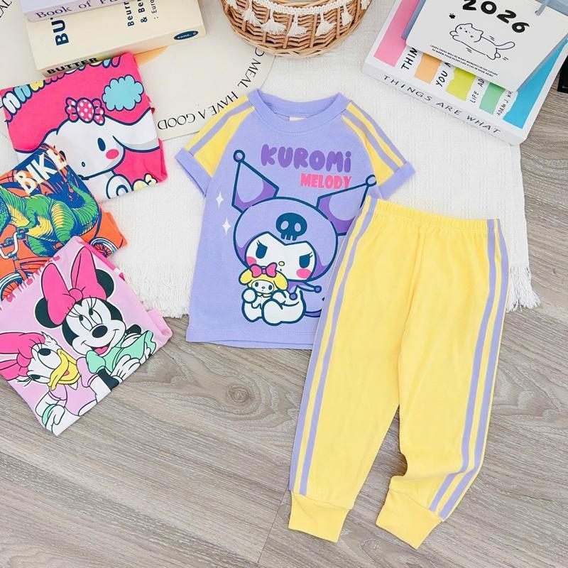 Cotton Terno T-Shirt & Jogger pants set for 1-5 years old