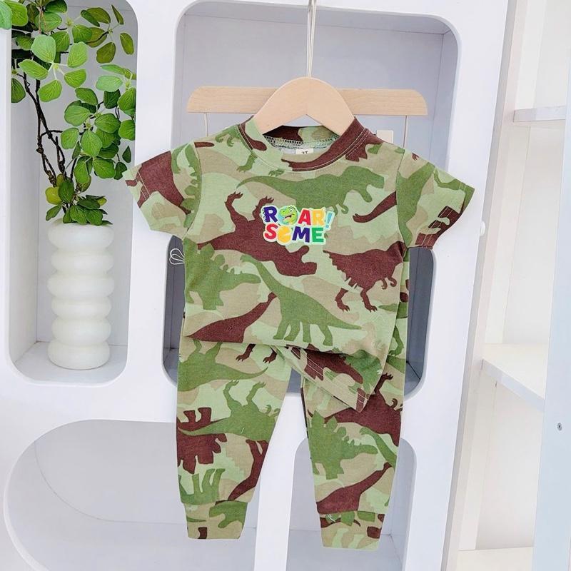 Cotton Terno Tshirt and Pajama sleepwear Set for 1-5 years old III