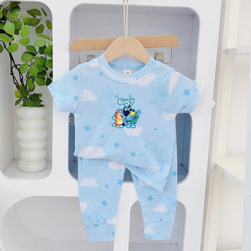 Cotton Terno Tshirt and Pajama sleepwear Set for 1-5 years old III