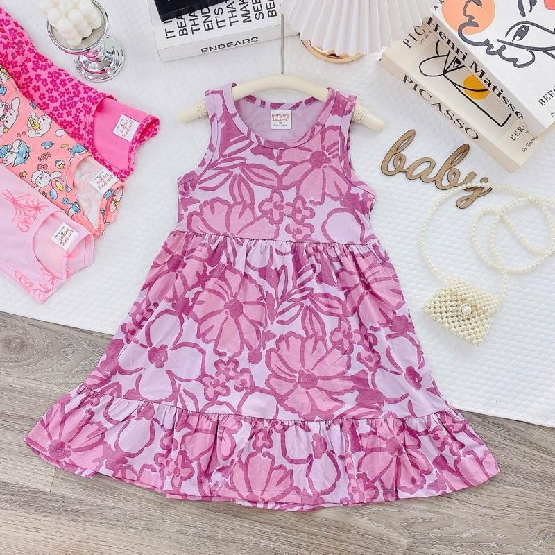 Cotton Dress for 4-10 Years Old