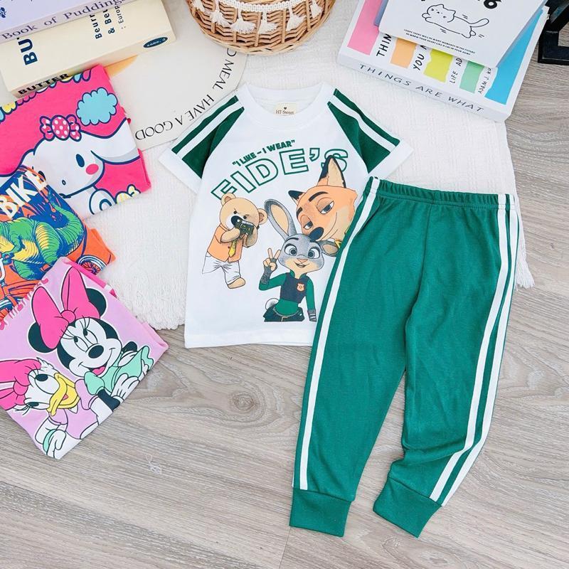 Cotton Terno T-Shirt & Jogger pants set for 1-5 years old II