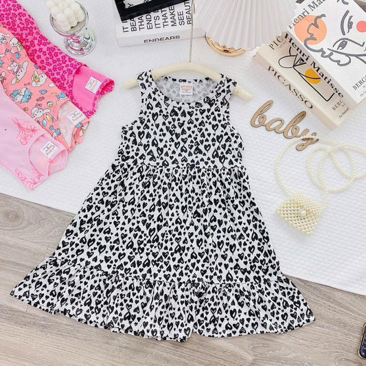 Cotton Dress for 4-10 Years Old