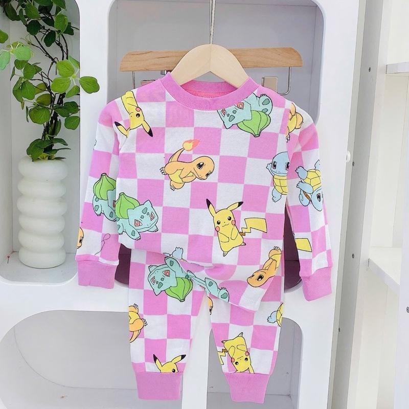Cotton terno longsleeves and pajama sleepwear set for 6-10 years old