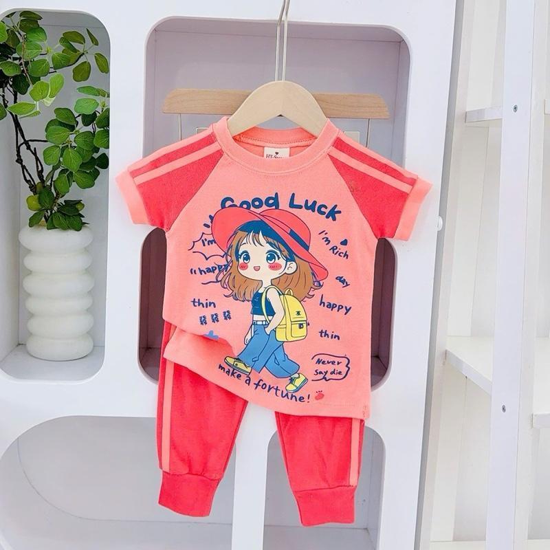 Cotton Terno T-Shirt & Jogger pants set for 1-5 years old