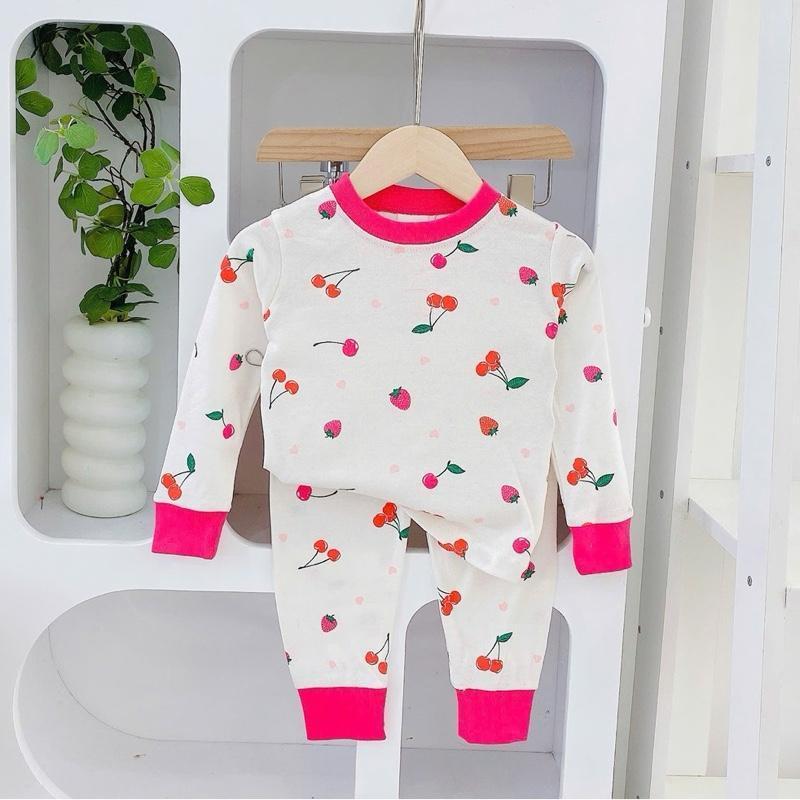 Cotton terno longsleeves and pajama sleepwear set for 6-10 years old II