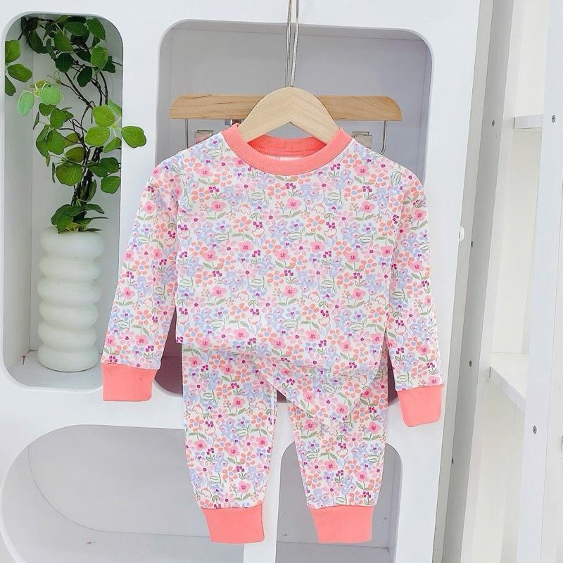 Cotton Terno Longsleeve and Pajama sleepwear set for 1-5 years old IV