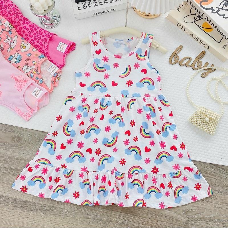 Cotton Dress for 4-10 Years Old