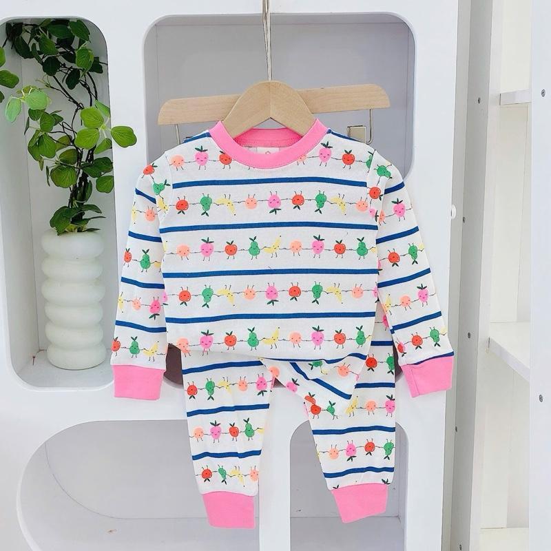 Cotton terno longsleeves and pajama sleepwear set for 6-10 years old II