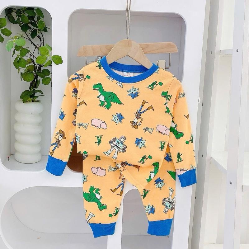 Cotton Terno Longsleeve and Pajama sleepwear set for 1-5 years old V