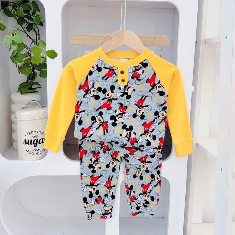 Cotton Terno Longsleeve and Pajama sleepwear set for 1-5 years old V