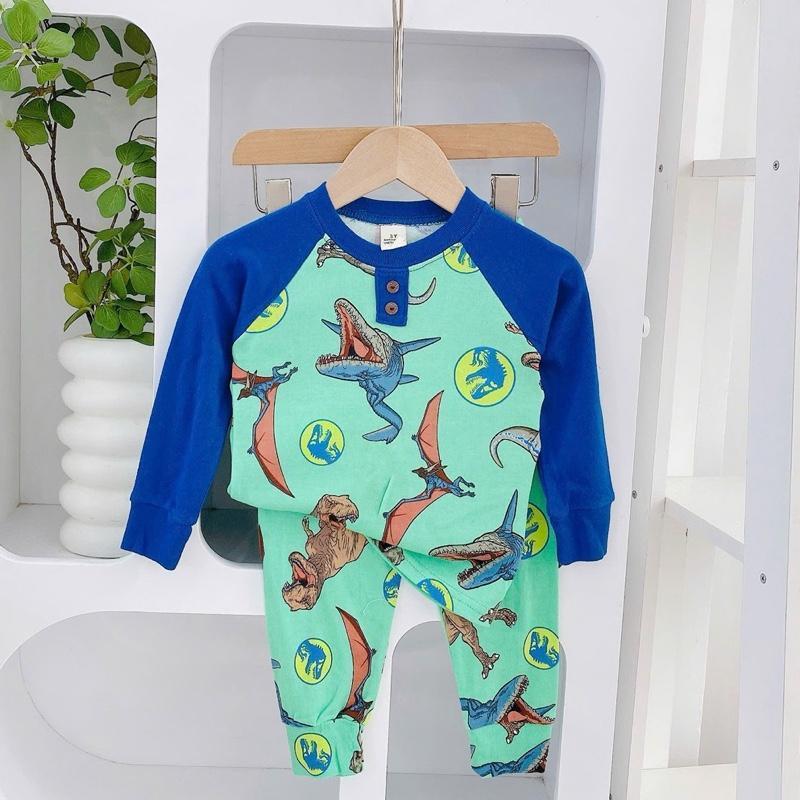 Cotton Terno Longsleeve and Pajama sleepwear set for 1-5 years old V
