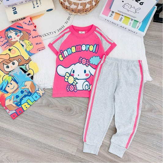 Cotton Terno T-Shirt & Jogger pants set for 1-5 years old