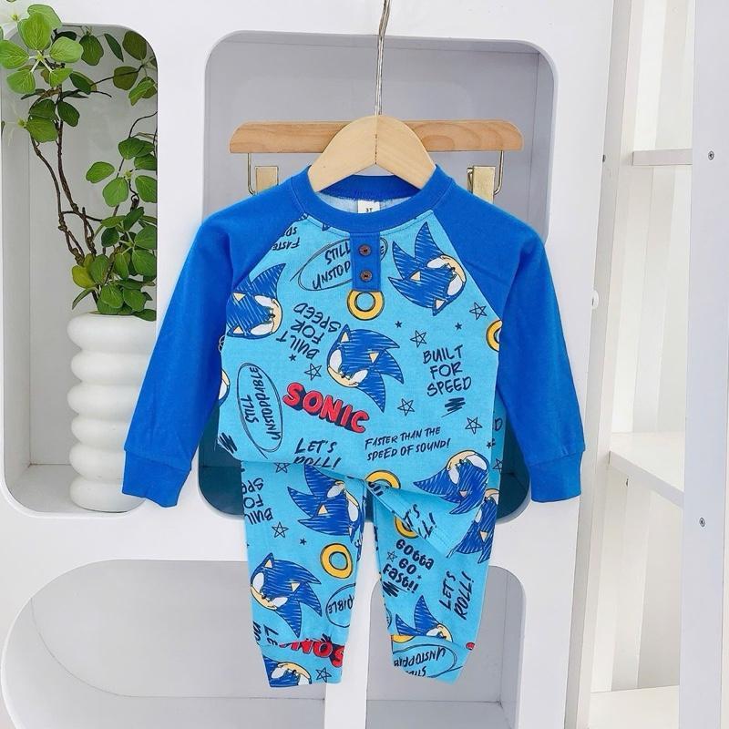 Cotton Terno Longsleeve and Pajama sleepwear set for 1-5 years old V