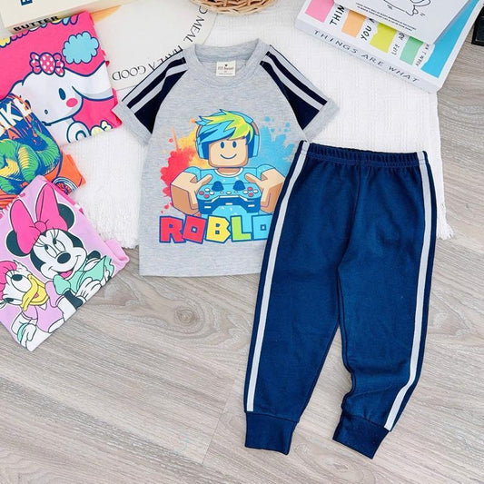 Cotton Terno T-Shirt & Jogger pants set for 1-5 years old II