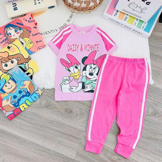 Cotton Terno T-Shirt & Jogger pants set for 1-5 years old