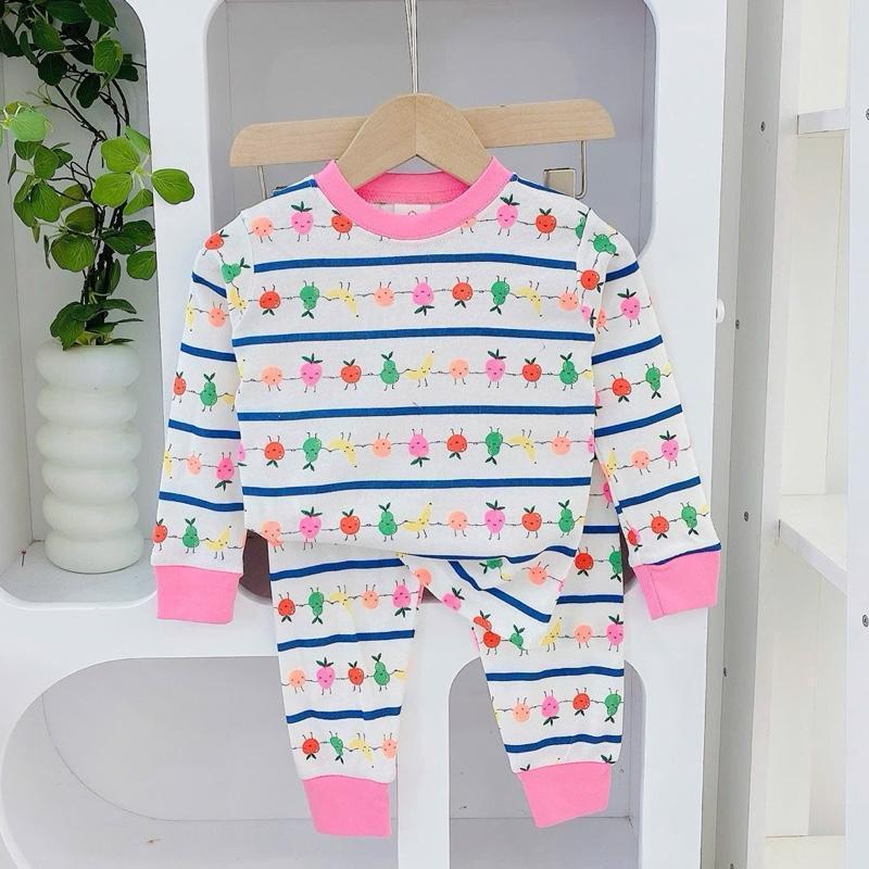 Cotton Terno Longsleeve and Pajama sleepwear set for 1-5 years old IV