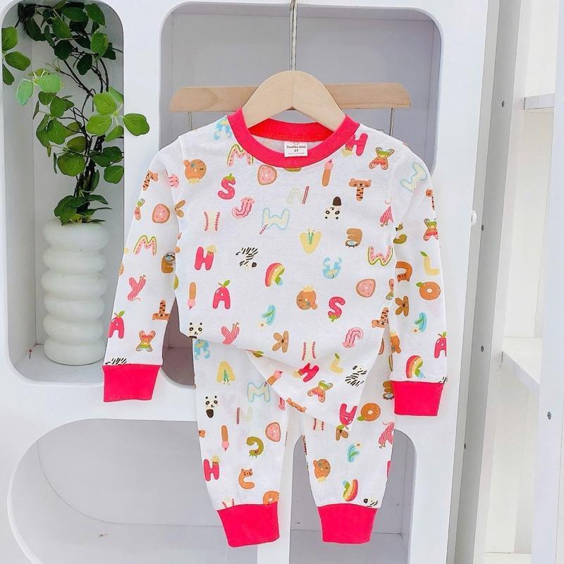 Cotton Terno Longsleeve and Pajama sleepwear set for 1-5 years old IV